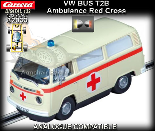 CARRERA DIGITAL 132 32033 - VW Bus T2B - Ambulance Red Cross