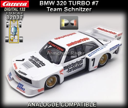 CARRERA DIGITAL 132 32037 - BMW 320 Turbo Flachbau- Schnitzer #7