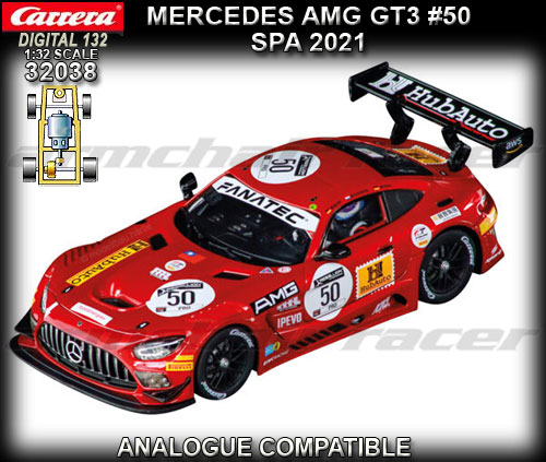 CARRERA DIGITAL 132 32038 - Mercedes AMG GT3 SPA 2021 #50