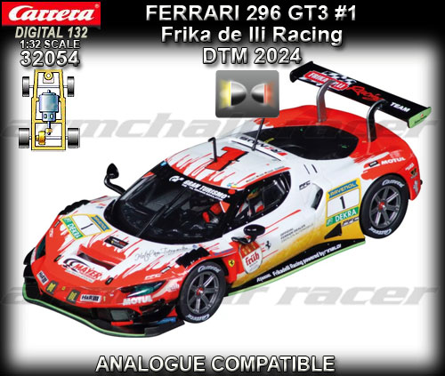 CARRERA DIGITAL 132 32054 - Ferrari 296 GT3 #1 - 24hr Nurburgrin