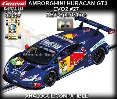 CARRERA DIGITAL 132 32057 - Lamboghini Hurracan GT3 EVO II #27