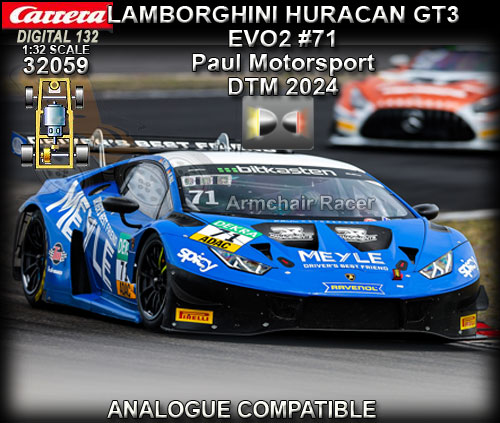 CARRERA DIGITAL 132 32059 - Lamboghini Hurracan GT3 EVO II #71