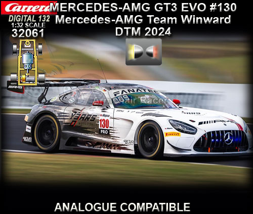 CARRERA DIGITAL 132 32061 - Mercedes-AMG GT3 EVO #130 - DTM 2024