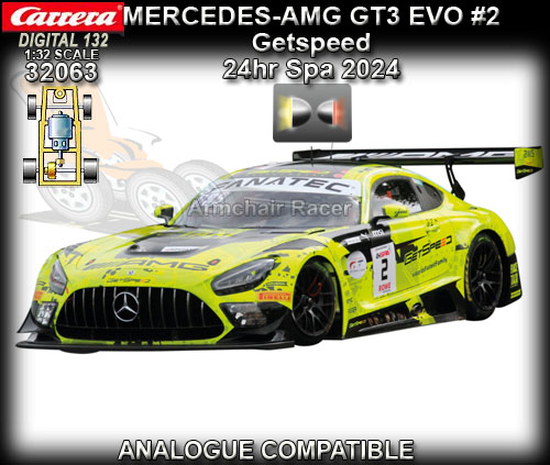 CARRERA DIGITAL 132 32063 - Mercedes-AMG GT3 EVO #2 - SPA 2024