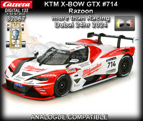 CARRERA DIGITAL 132 32067 - KTM X-Bow GTX #714 - Dubai 2024