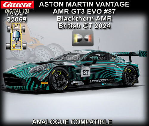 CARRERA DIGITAL 132 32069 - Aston Martin Vantage AMR GT3 EVO #87