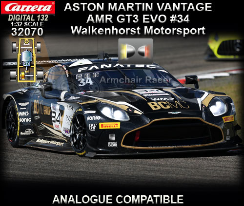 CARRERA DIGITAL 132 32070 - Aston Martin Vantage AMR GT3 EVO #34