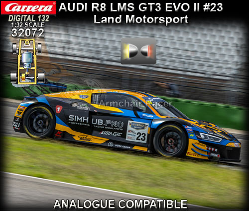 CARRERA DIGITAL 132 32072 - Audi R8 LMS GT3 EVO II #23