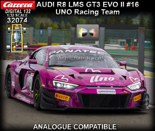 CARRERA DIGITAL 132 32074 - Audi R8 LMS GT3 EVO II #16