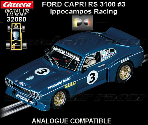 CARRERA DIGITAL 132 32080 - Ford Capri RS3100 Ippocampos Racing
