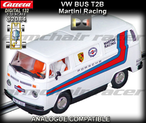 CARRERA DIGITAL 132 32084 - VW Bus T2b - Martini Racing