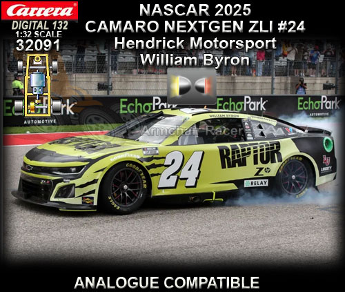 CARRERA DIGITAL 132 32091 - NASCAR Camaro NextGen ZL1 #24