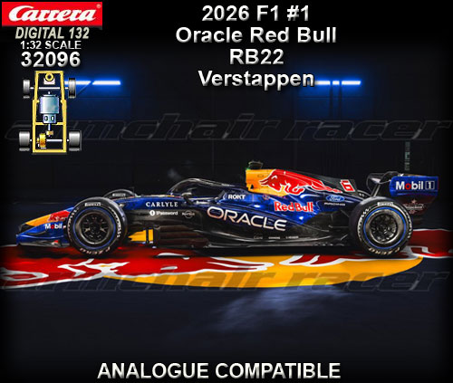 CARRERA DIGITAL 132 32096 - F1 Oracle Red Bull RB22 Verstappen