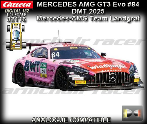 CARRERA DIGITAL 132 32116 - Mercedes AMG GT3 - DTM 2025 #84