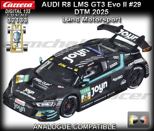 CARRERA DIGITAL 132 32133 - Audi R8 LMS GT3 EVO II DTM 2025 #29