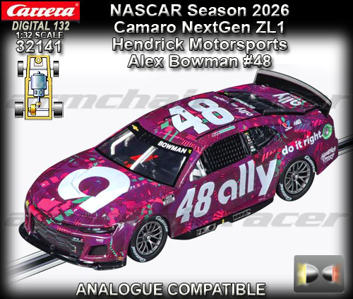 CARRERA DIGITAL 132 32141 - NASCAR Camaro NextGen ZL1 #48