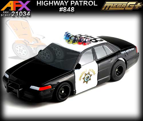AFX HO 21034 - Highway Patrol car #848
