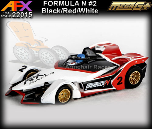 AFX HO 22015 - Formula N #2 - Black/Red/White