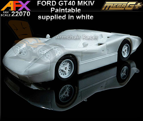 AFX HO 22070 - Ford GT40 MKIV - paintable - supplied in white