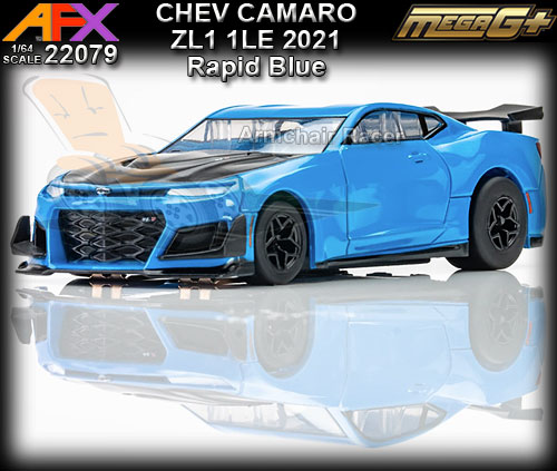 AFX HO 22079 - Camaro ZL1 1LE 2021 - Rapid Blue