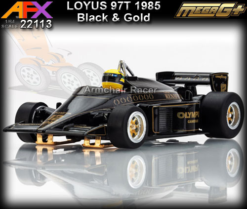 AFX HO 22113 - F1 Lotus 99T 1987 - Ayrton Senna #12 black/gold