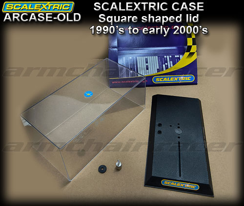 SCALEXTRIC CASE OLD - 1990's to early 2000's display case