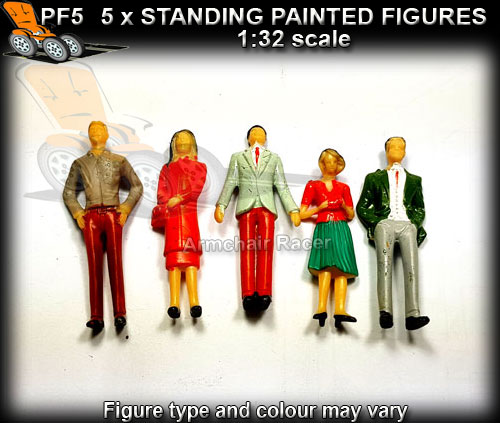 AR SCENERY PF5 - set of 5 prepainted figures - all standing