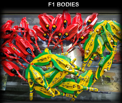 F1 BODY (ARS01) - F1 painted body - Fiat #27 or Benetton #5