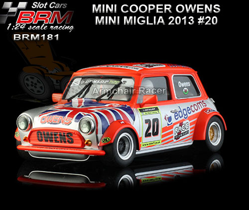 BRM 1:24 BRM181 - Mini Cooper - Mini Miglia Challenge 2012 #20