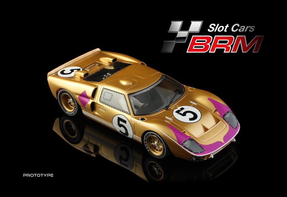 BRM 1:24 BRM220 - Ford GT40 MKII - 24hr Le Mans 1966 #5