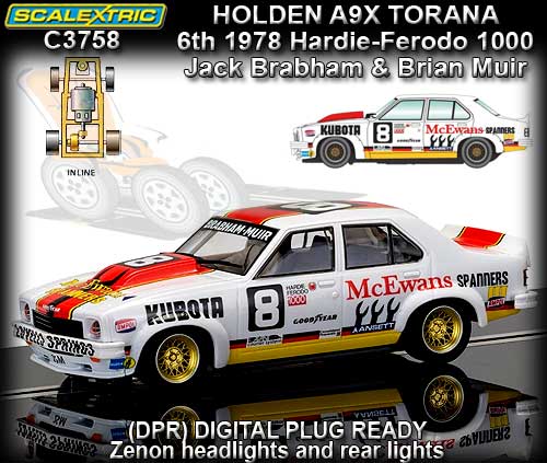 SCALEXTRIC C3758 - Holden A9X Torana -Hardie Ferodo 1000 1978 #8