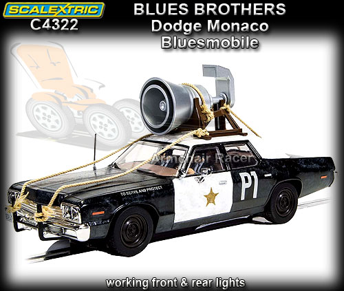 SCALEXTRIC C4322 - Blues Brothers Dodge Monaco - Bluesmobile