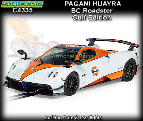 SCALEXTRIC C4335 - Pagani Huayra BC Roadster - Gulf edition