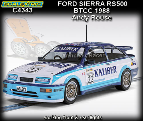 SCALEXTRIC C4343 - Ford Sierra RS500 BTCC 1988 #22 - Andy Rouse