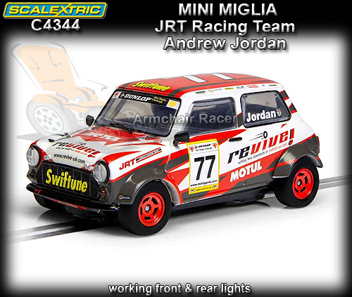SCALEXTRIC C4344 - Mini Miglia - JRT Racing Team #77