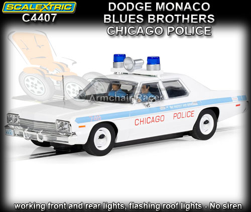 SCALEXTRIC C4407 - Blues Brothers Dodge Monaco - Chicago Police