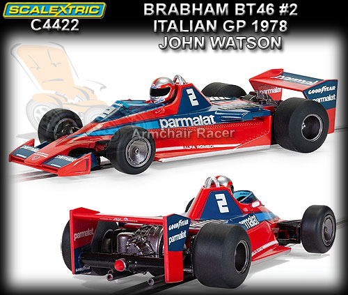 SCALEXTRIC C4422 - Brabham BT46 - Italian GP 1978 #2 John Watson