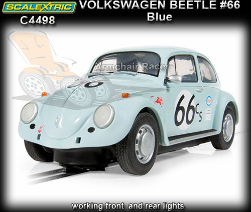 SCALEXTRIC C4498 - Volkswagen Beetle - Blue #66