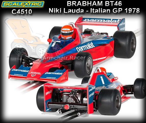 SCALEXTRIC C4510 - Brabham BT46 - Italian GP 1978 #1 Niki Lauder