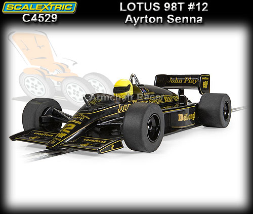 SCALEXTRIC C4529 - Lotus 98T - JPS #12 - 1986 Ayrton Senna