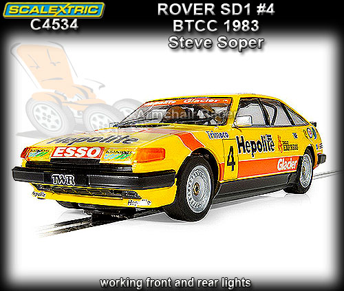 SCALEXTRIC C4534 - Rover SD1 - BTCC 1983 - #4 Steve Soper