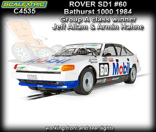SCALEXTRIC C4535 - Rover SD1 - Bathurst 1000 1984 - Mobil #60