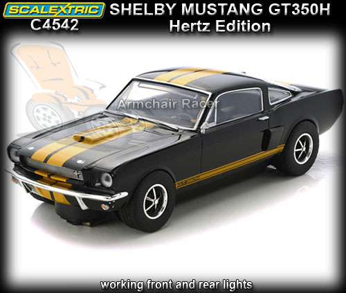 SCALEXTRIC C4542 - Shelby Mustang GT350H - Hertz Edition