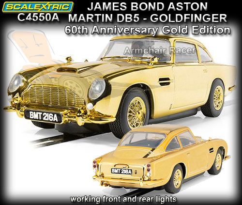 SCALEXTRIC C4550A - James Bond Aston Martin DB5 - Goldfinger