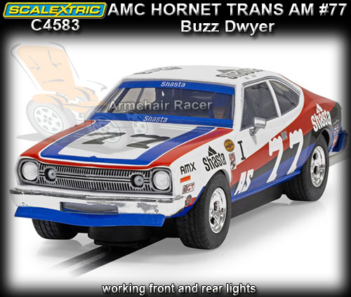 SCALEXTRIC C4583 - AMC Hornet - Trans AM - Buzz Dwyer