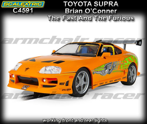 SCALEXTRIC C4591 - Toyota Supra - The Fast And The Furious