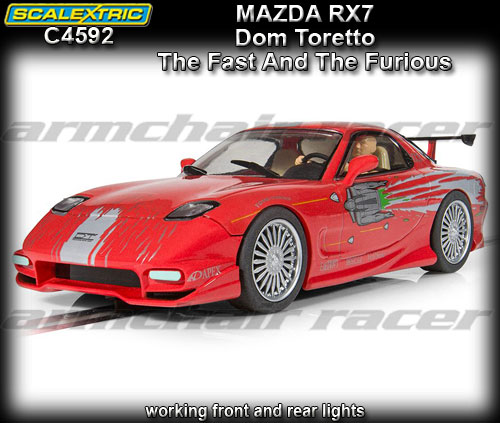 SCALEXTRIC C4592 - Mazda RX7 - The Fast And The Furious