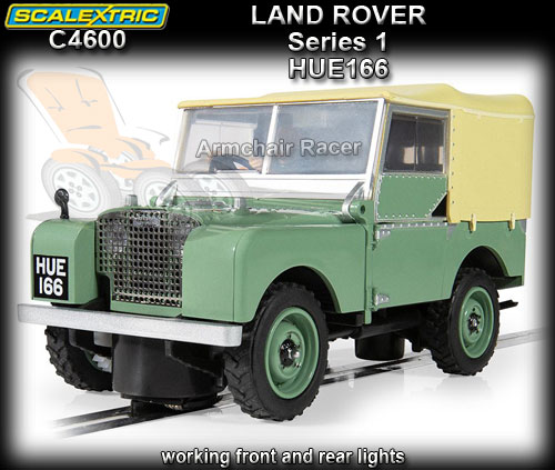 SCALEXTRIC C4600 - Land Rover Series 1 - HUE166