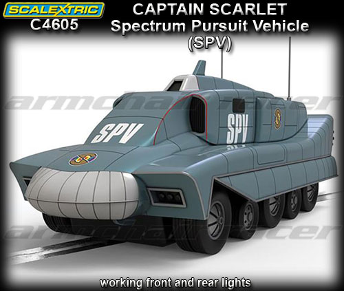 SCALEXTRIC C4605 - Spectrum Pursuit Vehicle - Captain Scarlet
