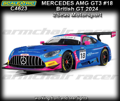 SCALEXTRIC C4623 - Mercedes AMG GT3 - British GT 2024